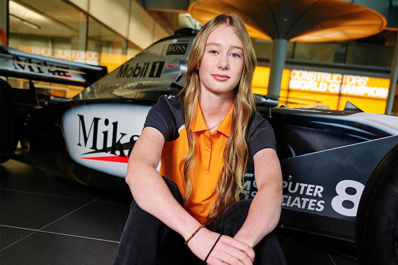 ミカ・ハッキネンの娘エラ マクラーレン育成加入に「F1到達は現実的」とサロ