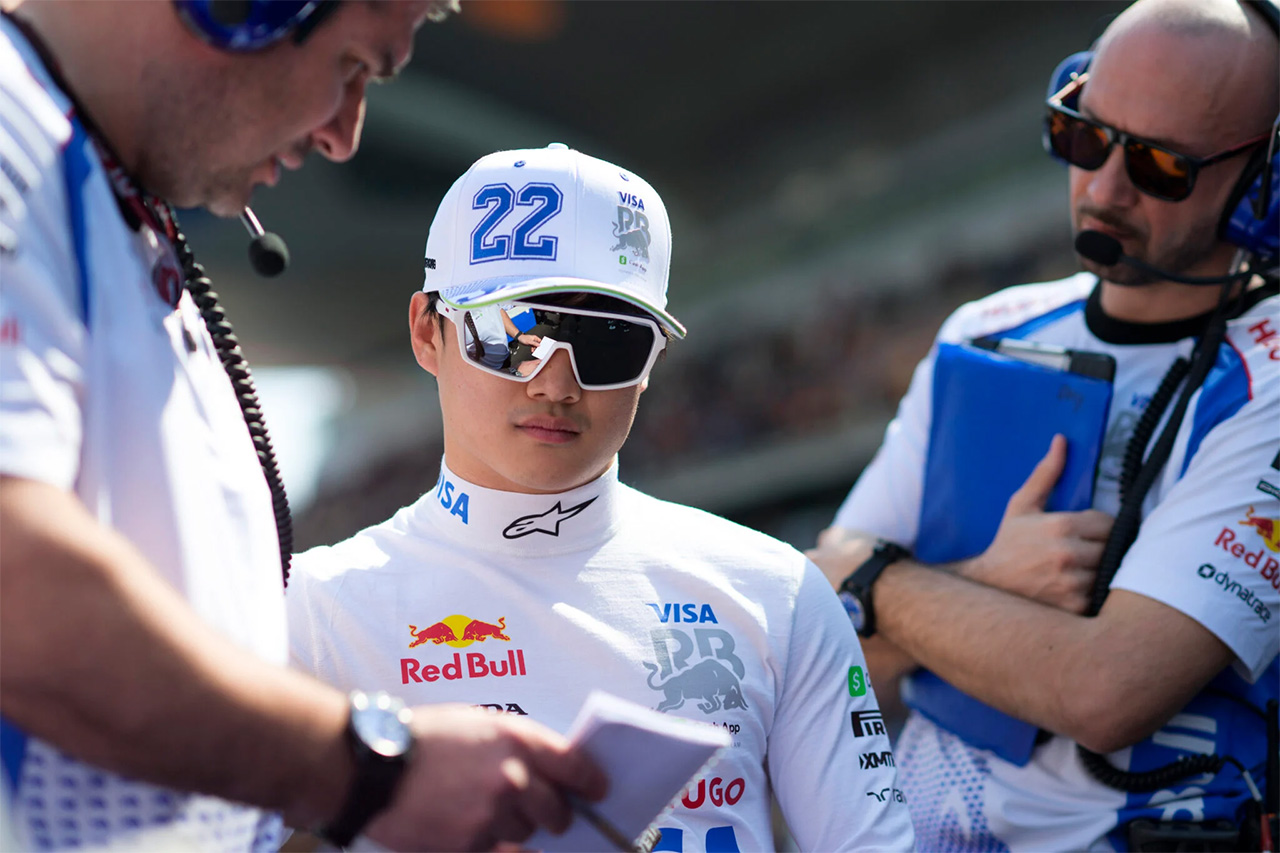 角田裕毅 レーシングブルズF1内ではローソンより高評価「誰も悪く言わない」