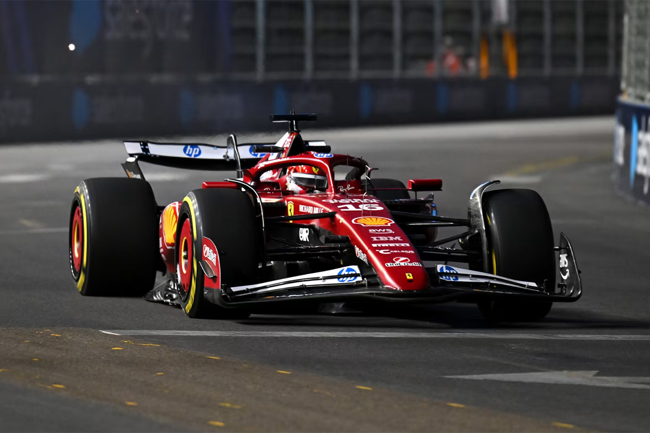 F1ラスベガスGF FP1結果:フェラーリが先制、角田裕毅が3番手の好発進