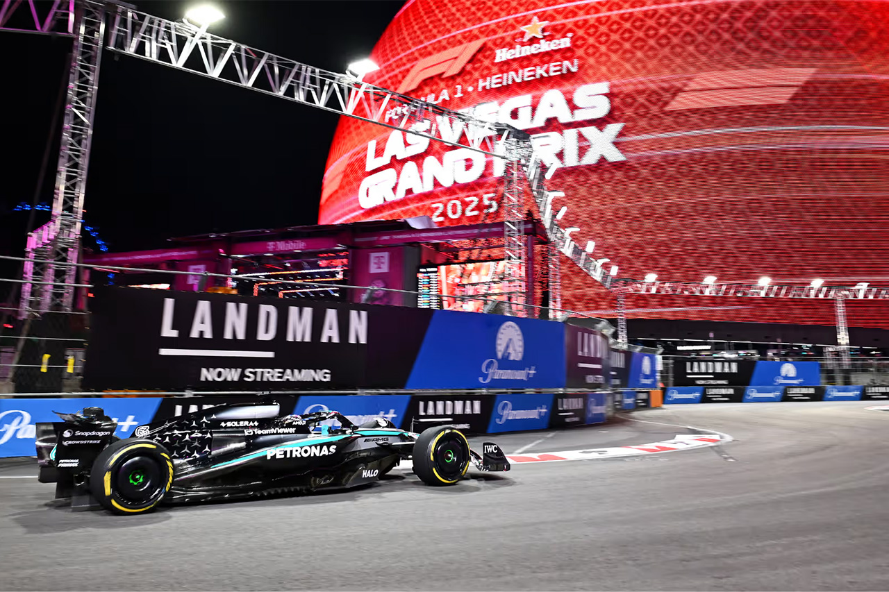 F1ラスベガスGP FP2展開:ノリス最速、赤旗連発で勢力図は依然ベールの中