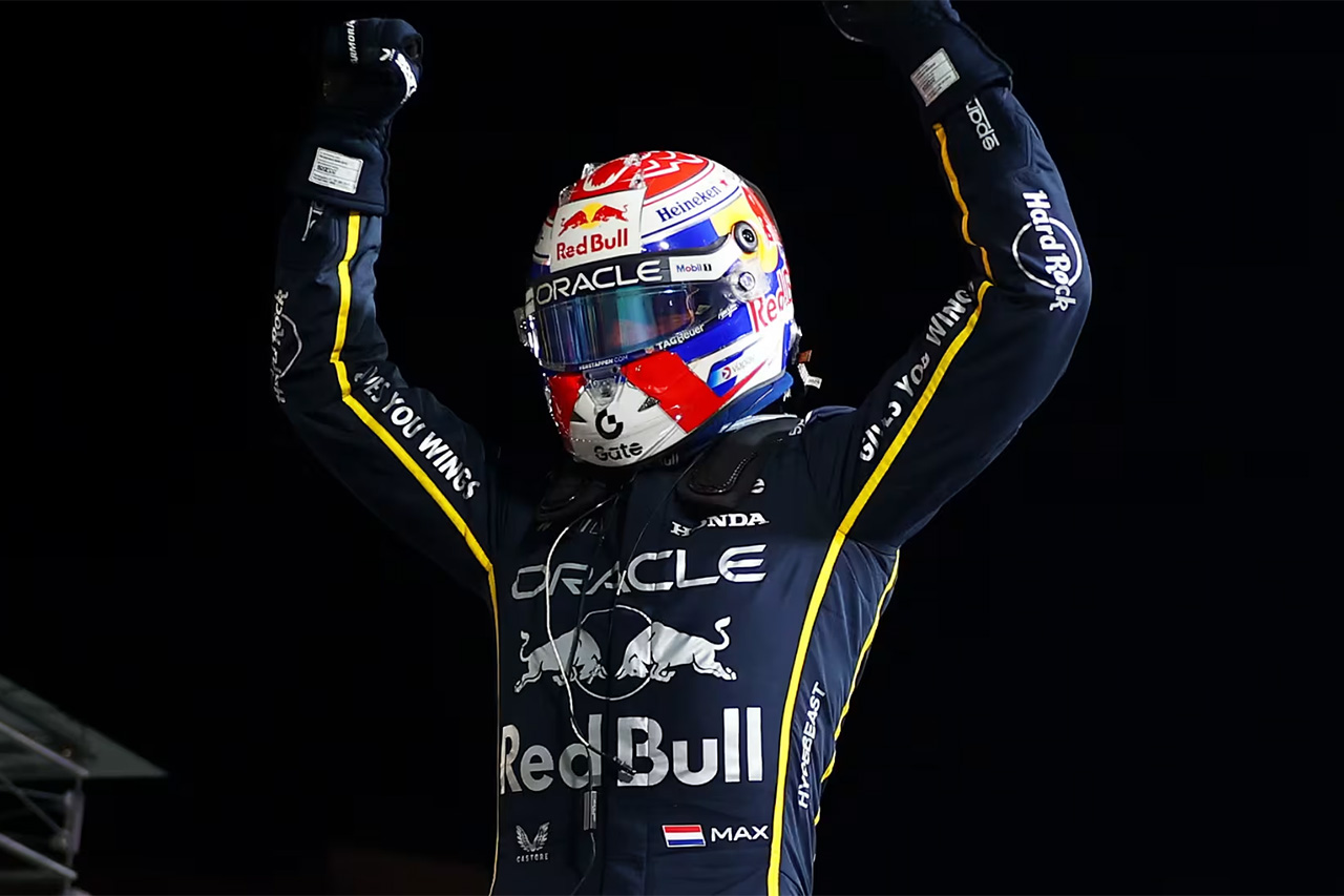 F1ラスベガスGP 決勝：マックス・フェルスタッペン優勝 角田裕毅は14位