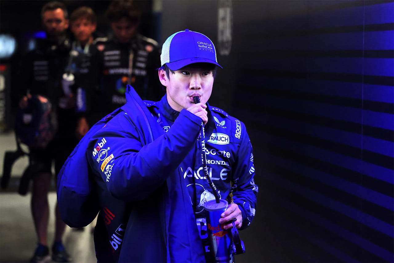 角田裕毅 レッドブルF1で不振続く中「結果で示したい」 ラスベガスGPは12位