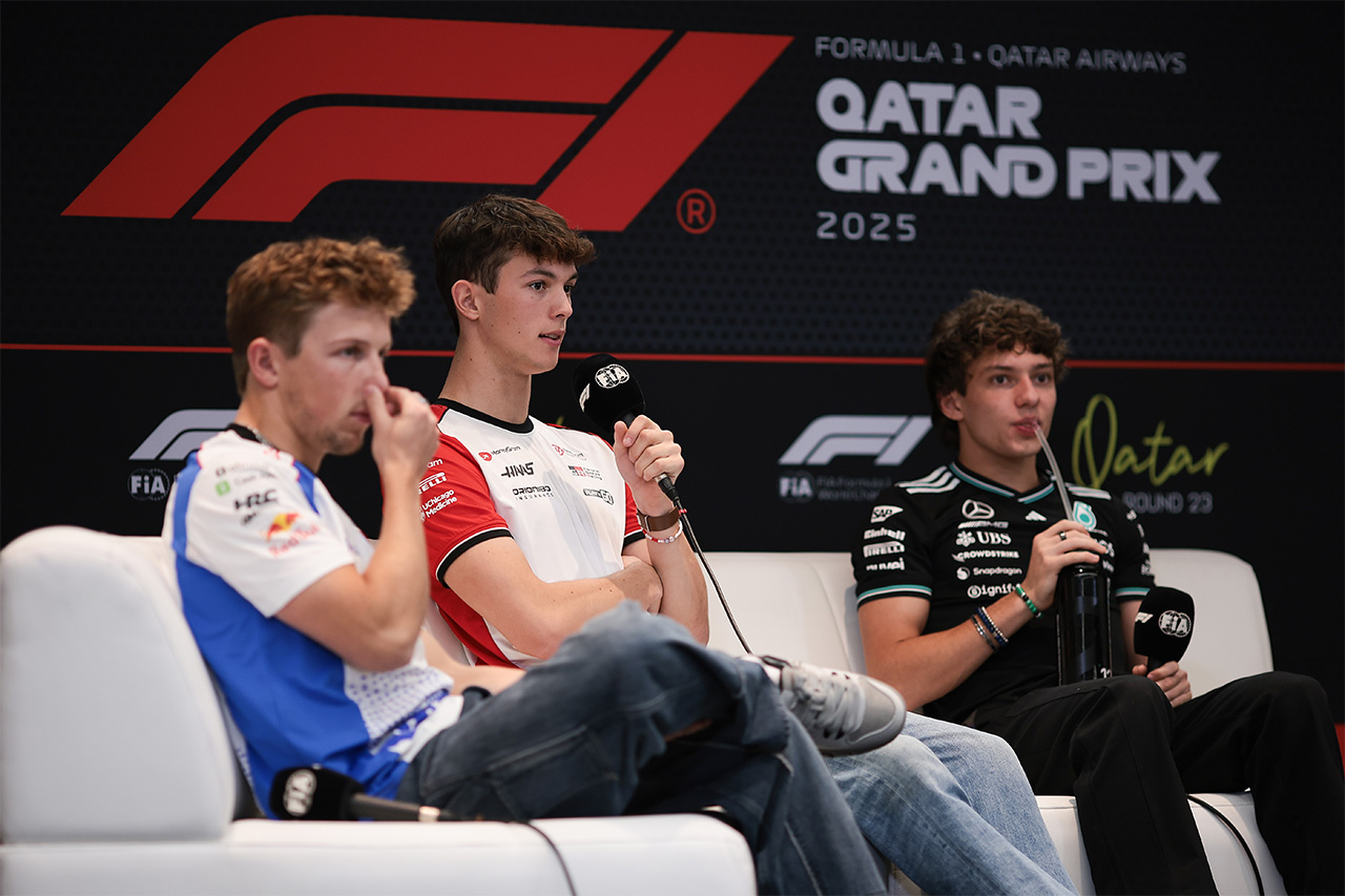 F1カタールGP：記者会見 Part.1 – アントネッリ、ベアマン、ローソン