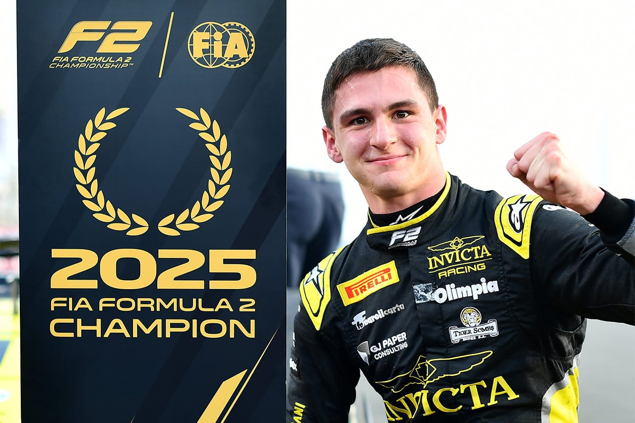 レオナルド・フォルナローリ、F2タイトル獲得:F3王者からの連覇達成