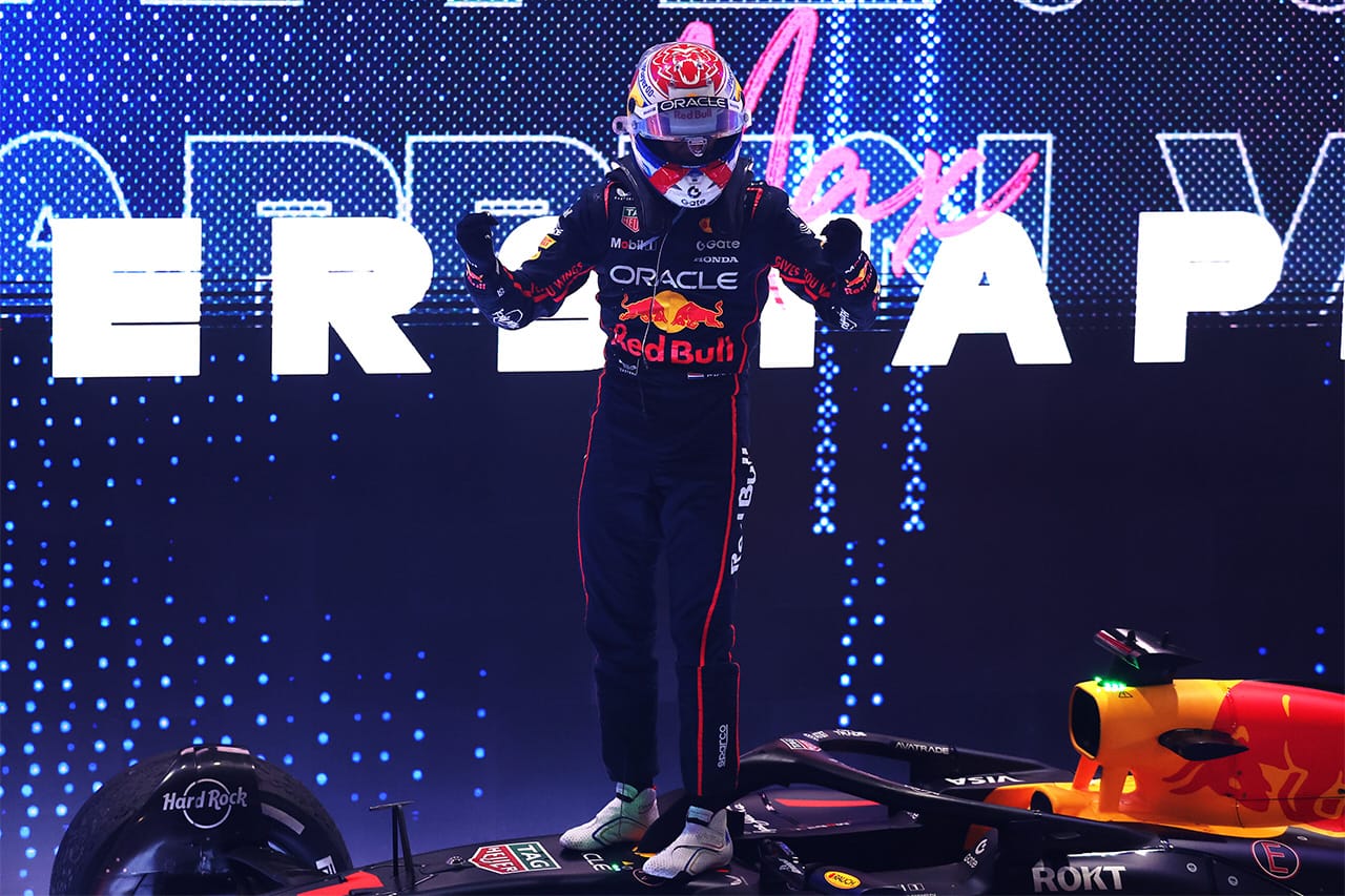 F1カタールGP 決勝：フェルスタッペン優勝でタイトルに望み 角田裕毅10位