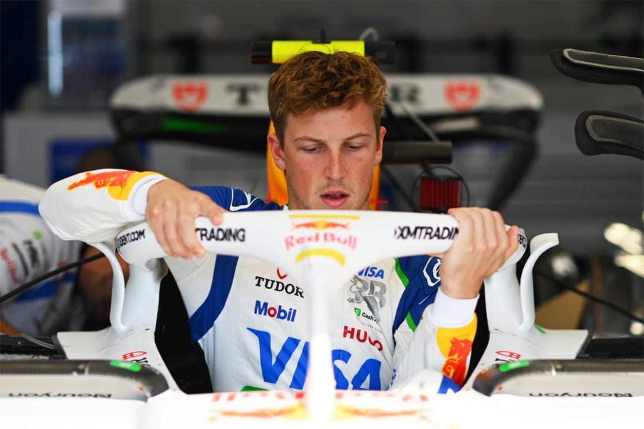 リアム・ローソン F1残留の決め手は“ノリス式”秘密のフロントサス変更