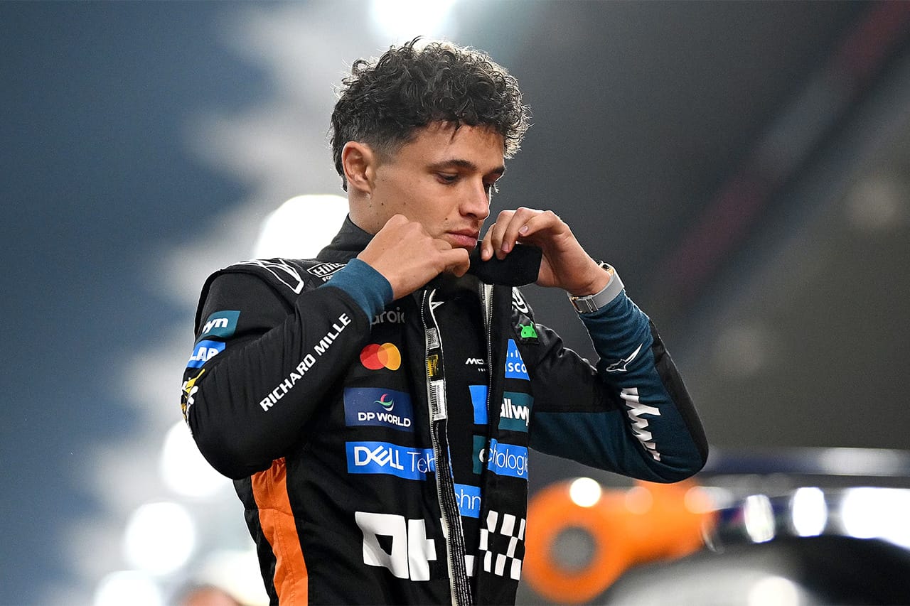 ランド・ノリス F1アブダビGP初日最速も「まだ笑える状況じゃない」