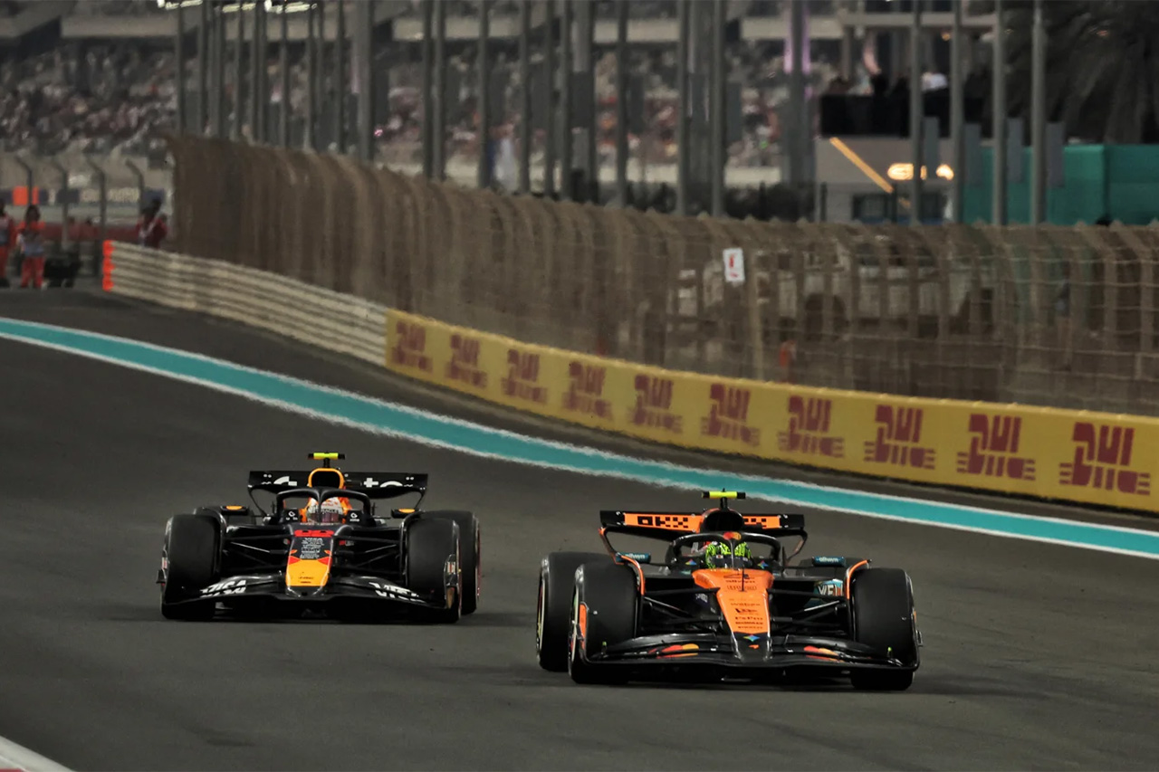 角田裕毅 F1アブダビGPでのノリス攻防を語る「あと1周耐えられると思った」