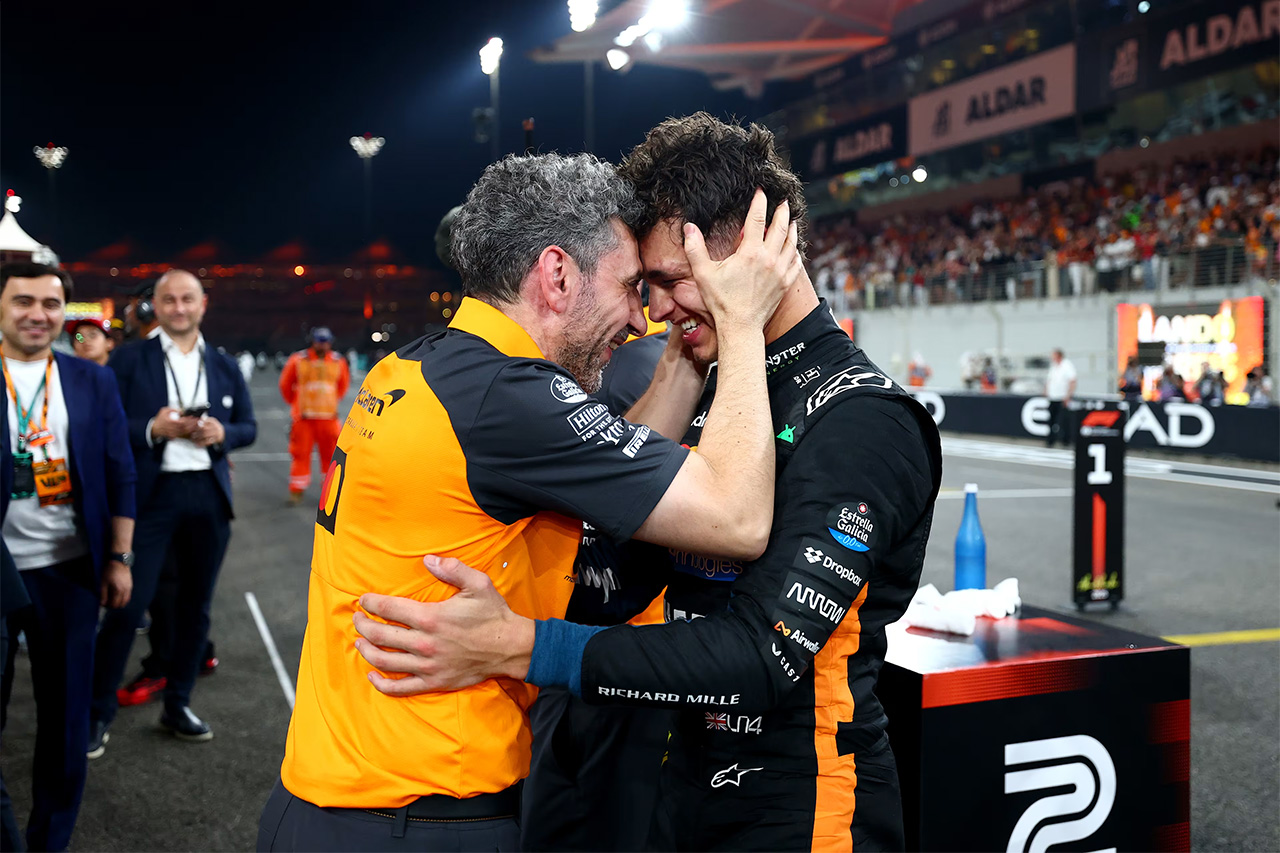 F1アブダビGP 決勝 統計まとめ：ノリスが初戴冠、2点差の歴史的決着