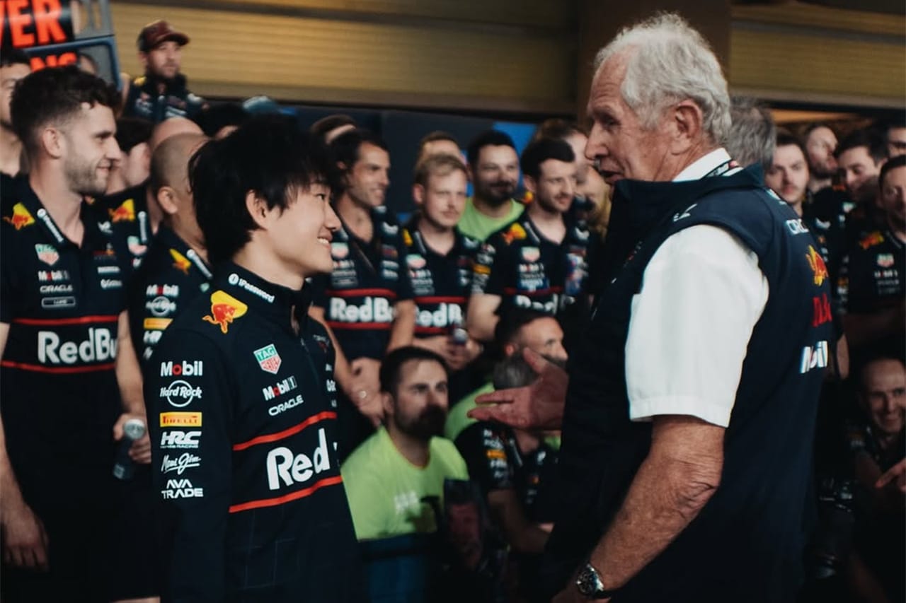 角田裕毅、レッドブル退団のマルコに感謝「僕のF1キャリアを支えてくれた」