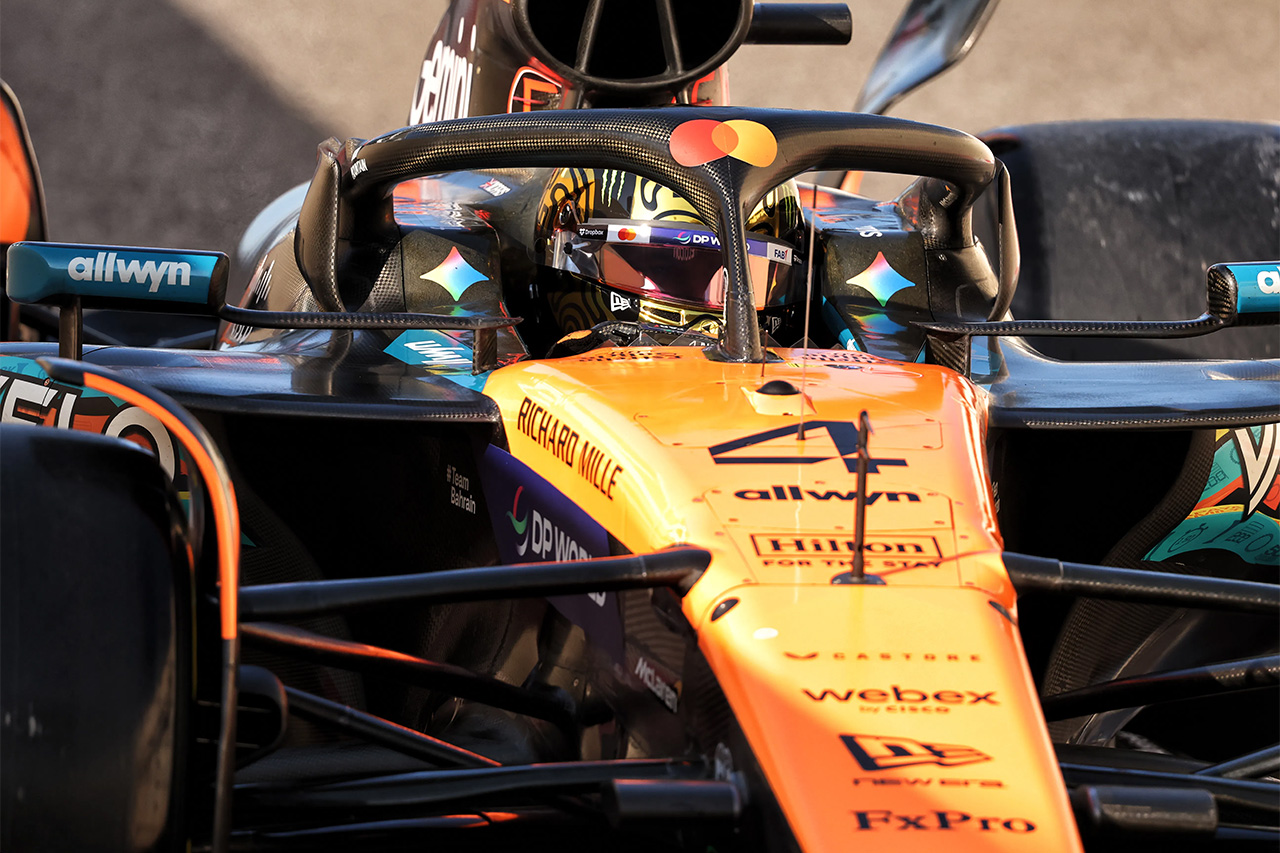 ランド・ノリスがF1アブダビテストでカーナンバー1を使用しなかった理由