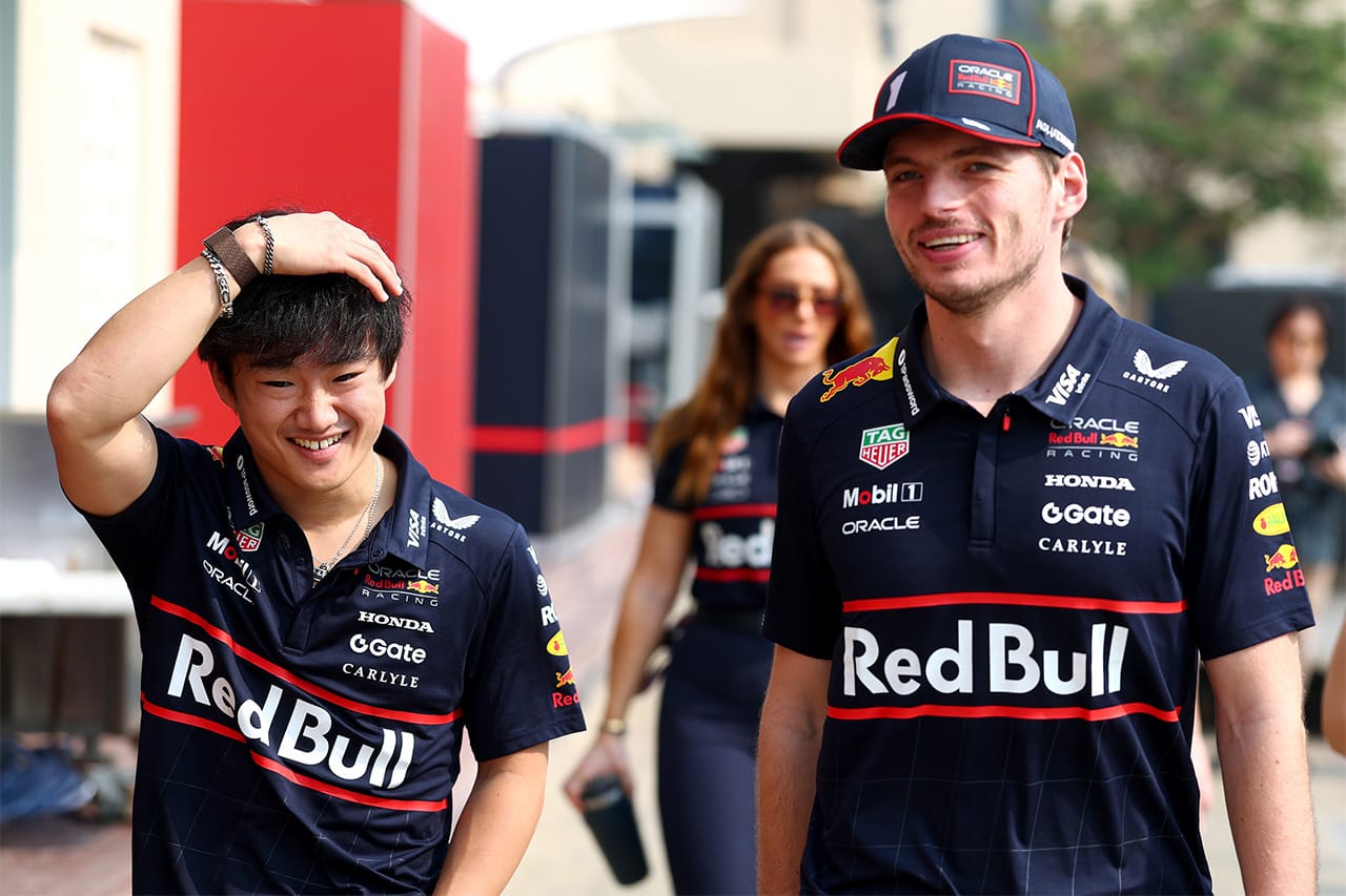 角田裕毅「フェルスタッペンが最も優れたF1ドライバーなのは否定できない」