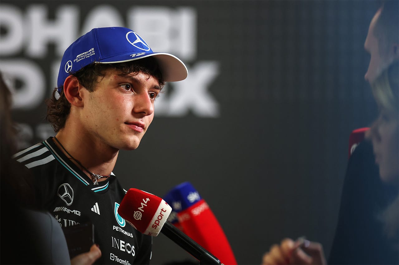 メルセデスF1代表 アントネッリを評価「F1の弱肉強食の世界で立場を守った」