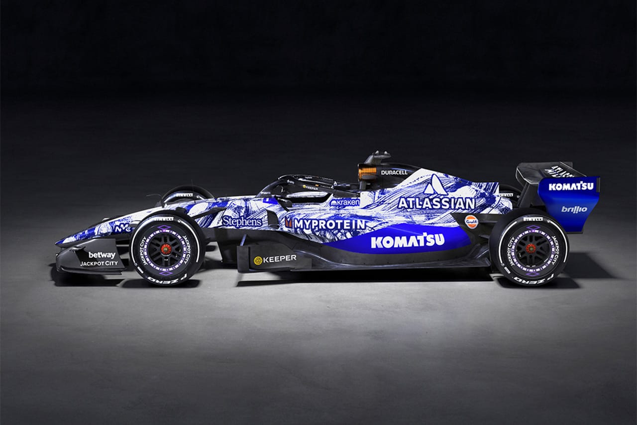ウィリアムズF1 2026年最初のリバリー公開 ファン投票で“ステルス仕様”採用