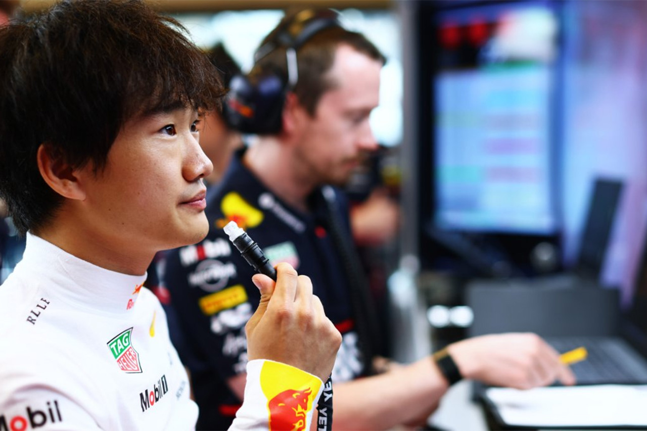 角田裕毅がレッドブルF1で見たフェルスタッペンとGPが最強である理由