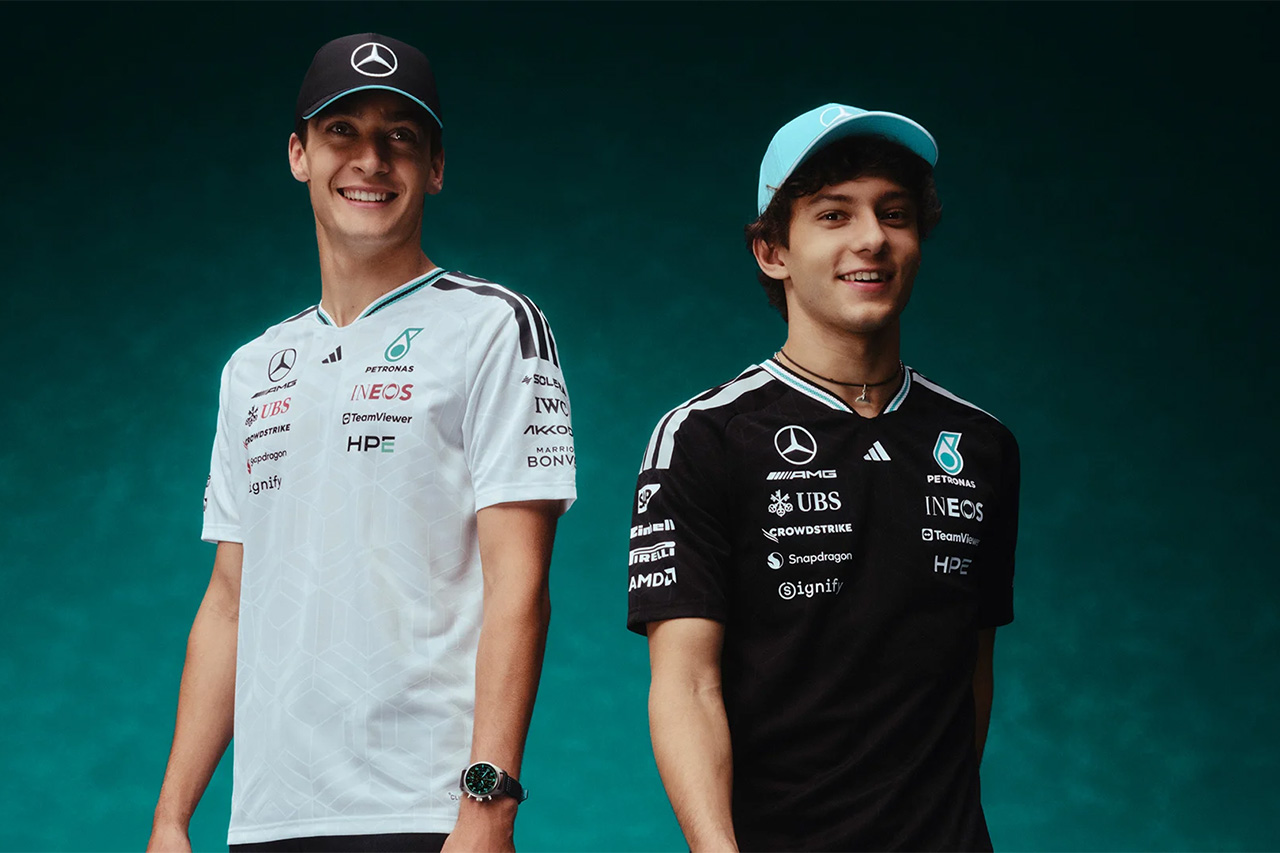 メルセデスF1、2026年シーズン用アディダス製チームウエアを発表