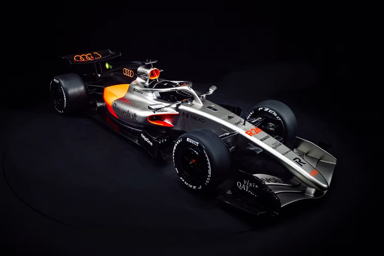 アウディF1、2026年F1マシン「R26」のリバリーを公開