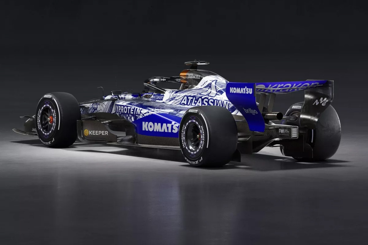 ウィリアムズF1、2026年F1マシン『FW48』のファイアアップを完了