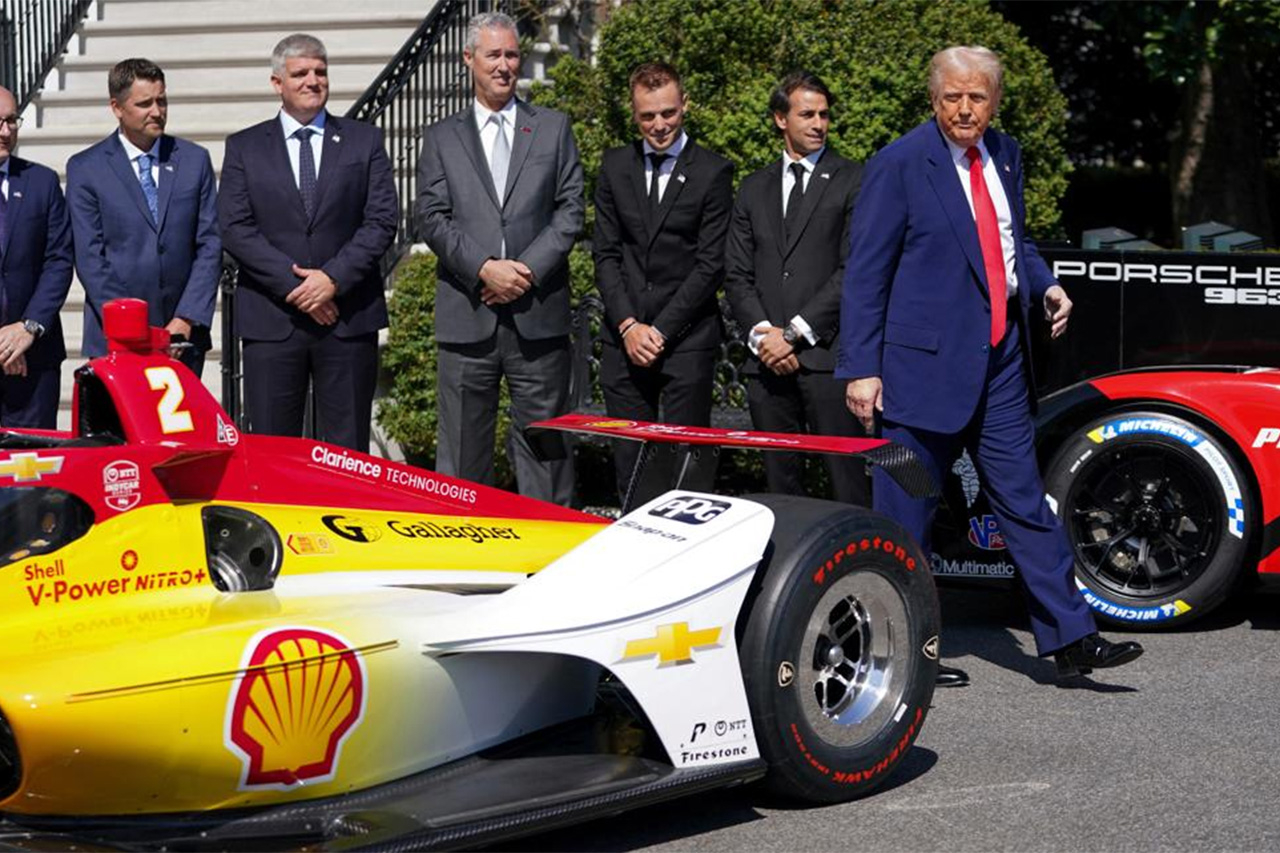 インディカー、ワシントンで独立250周年記念レース トランプ大統領が発表