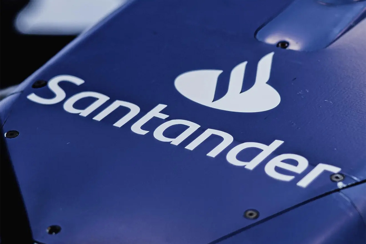サンタンデール銀行、ウィリアムズF1のスポンサー降板 FW48にロゴなし