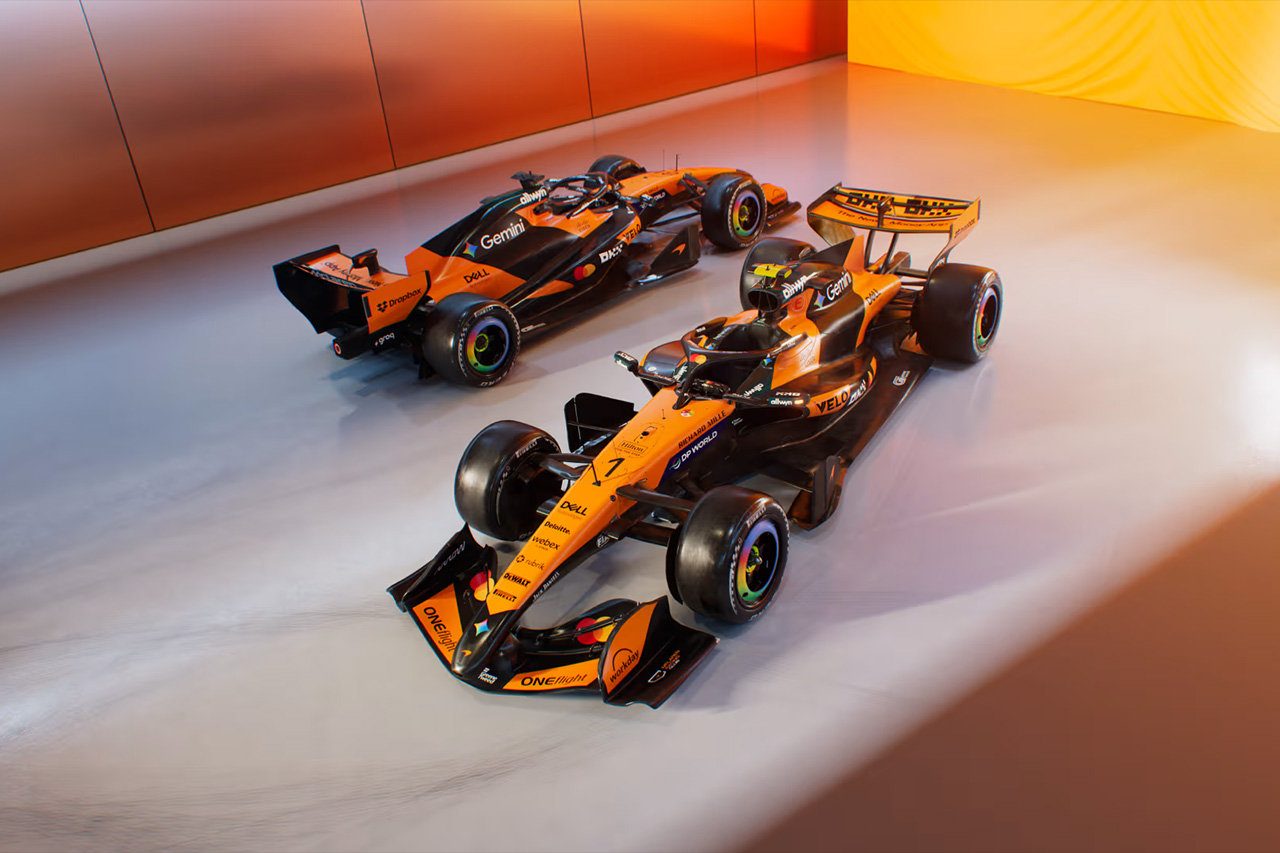 マクラーレン、2026年F1マシン『MCL40』のリバリーは「王者のカラーを継承」