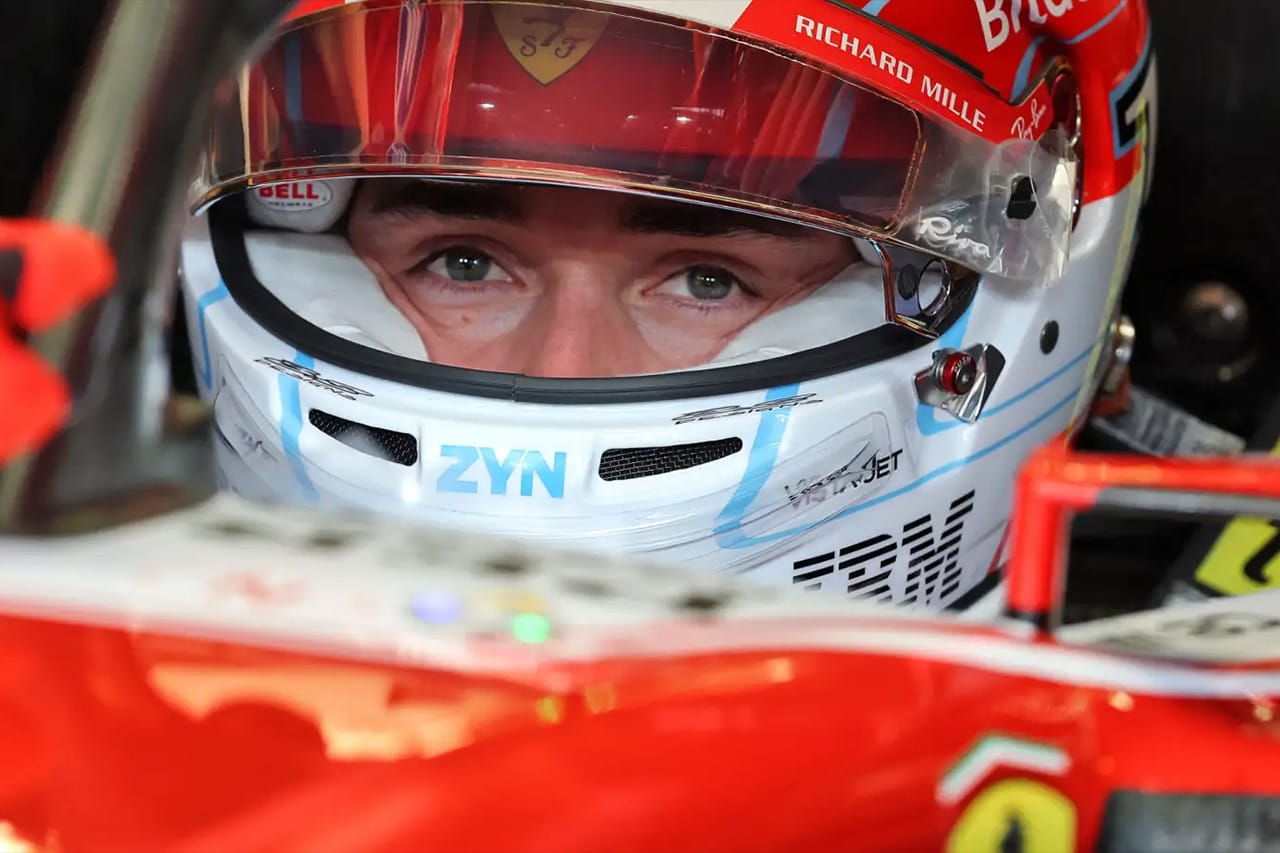 シャルル・ルクレール F1バーレーンテスト2日目最速も「タイムに意味はない」