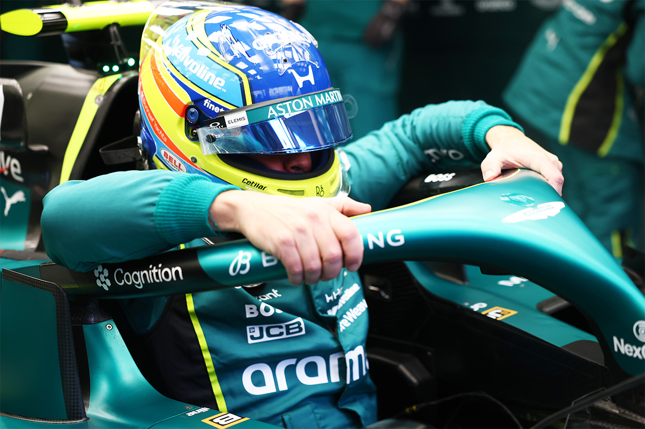 フェルナンド・アロンソ「シャシーは信頼」アストンマーティンF1はPUに課題