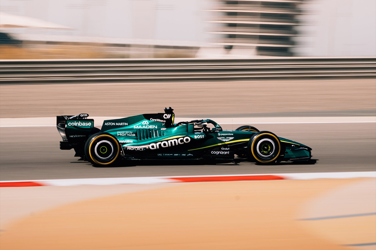 アストンマーティンF1 バーレーンでフィルミングデー実施 出遅れ挽回へ
