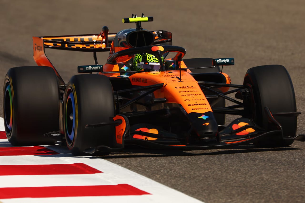 2026 F1バーレーンテスト2日目午前 ランド・ノリス最速 フェルスタッペン続く