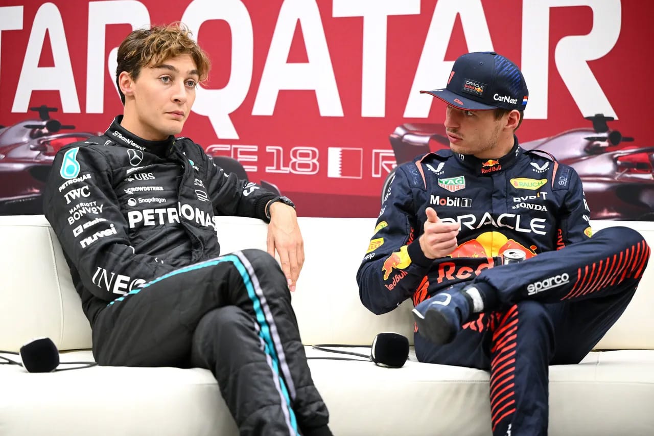 ラッセル フェルスタッペン親子を“操作的”と非難 レッドブルF1内部抗争言及