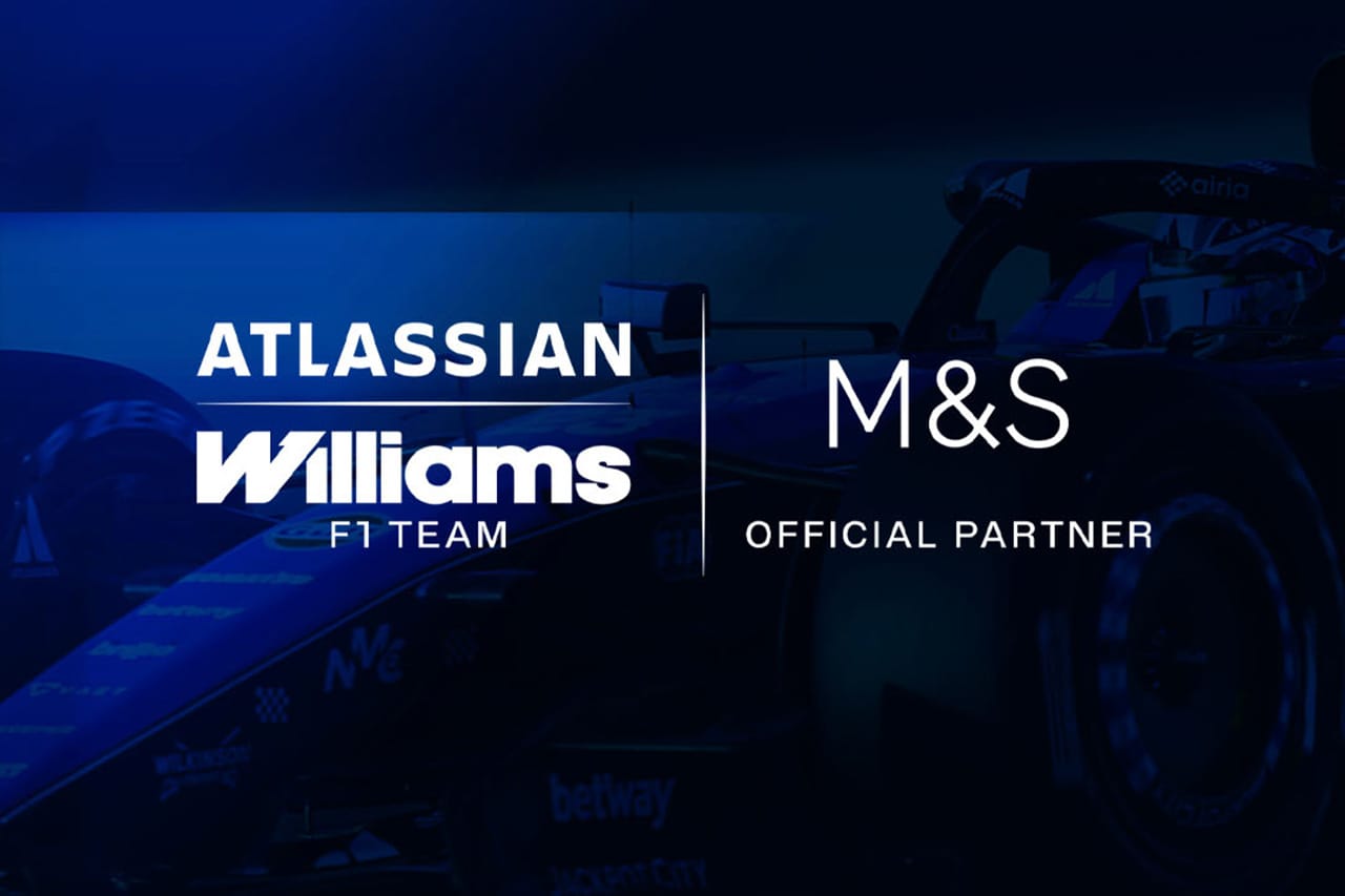 ウィリアムズF1がM&Sと複数年契約 公式トラベルキットパートナー就任