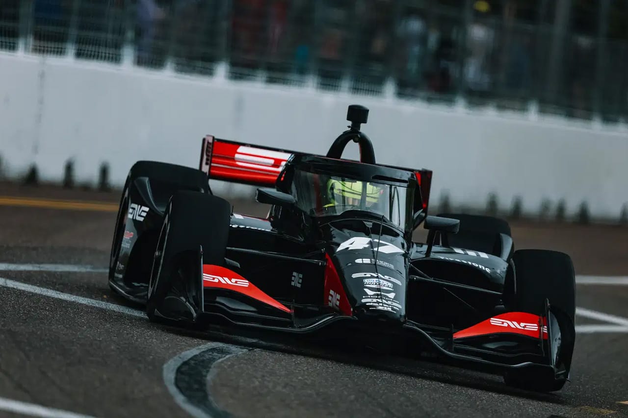 ミック・シューマッハ インディカー初戦は1周目接触で無念のリタイア