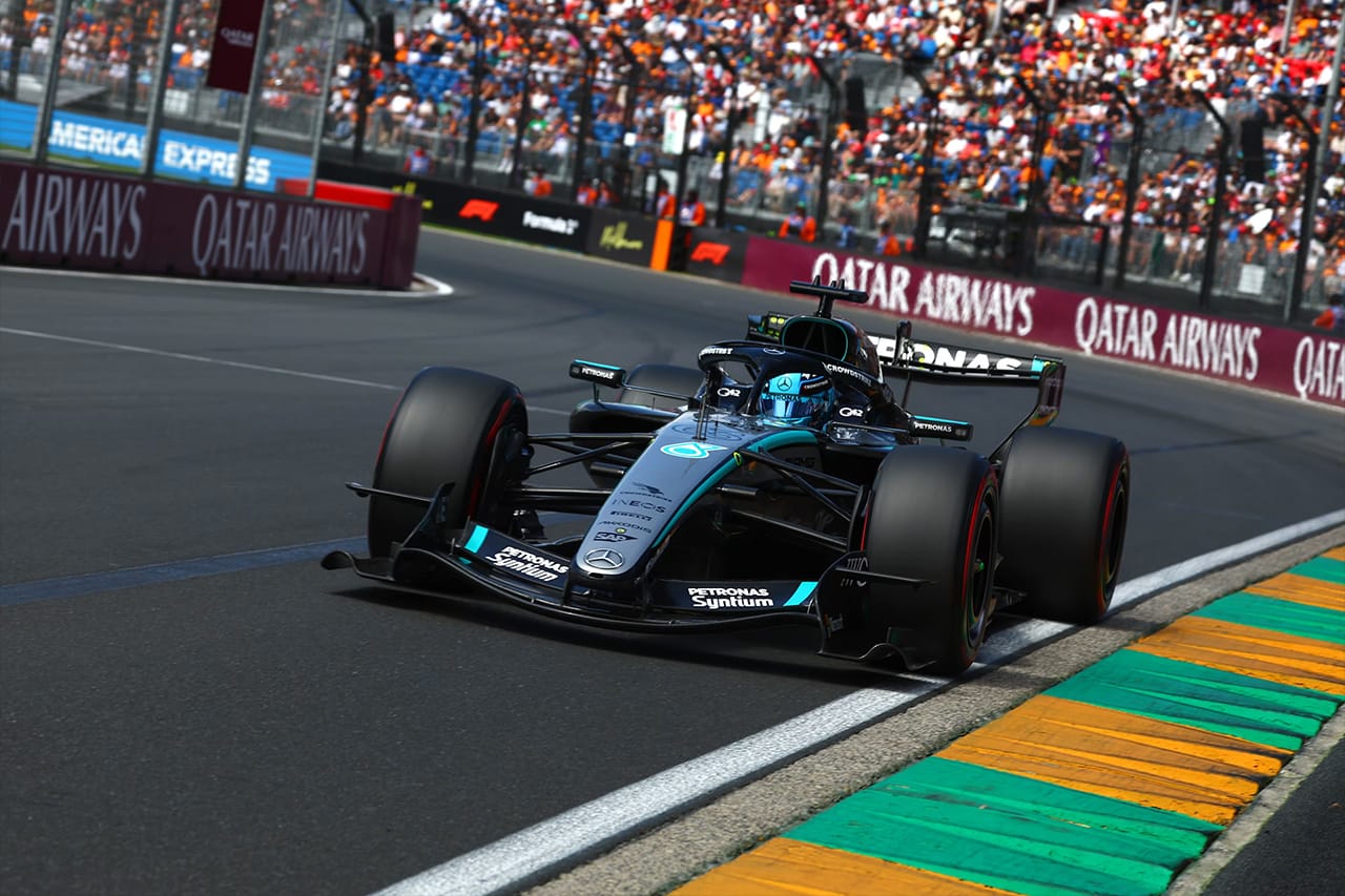 ジョージ・ラッセル F1オーストラリアGP FP3最速 メルセデスは明暗