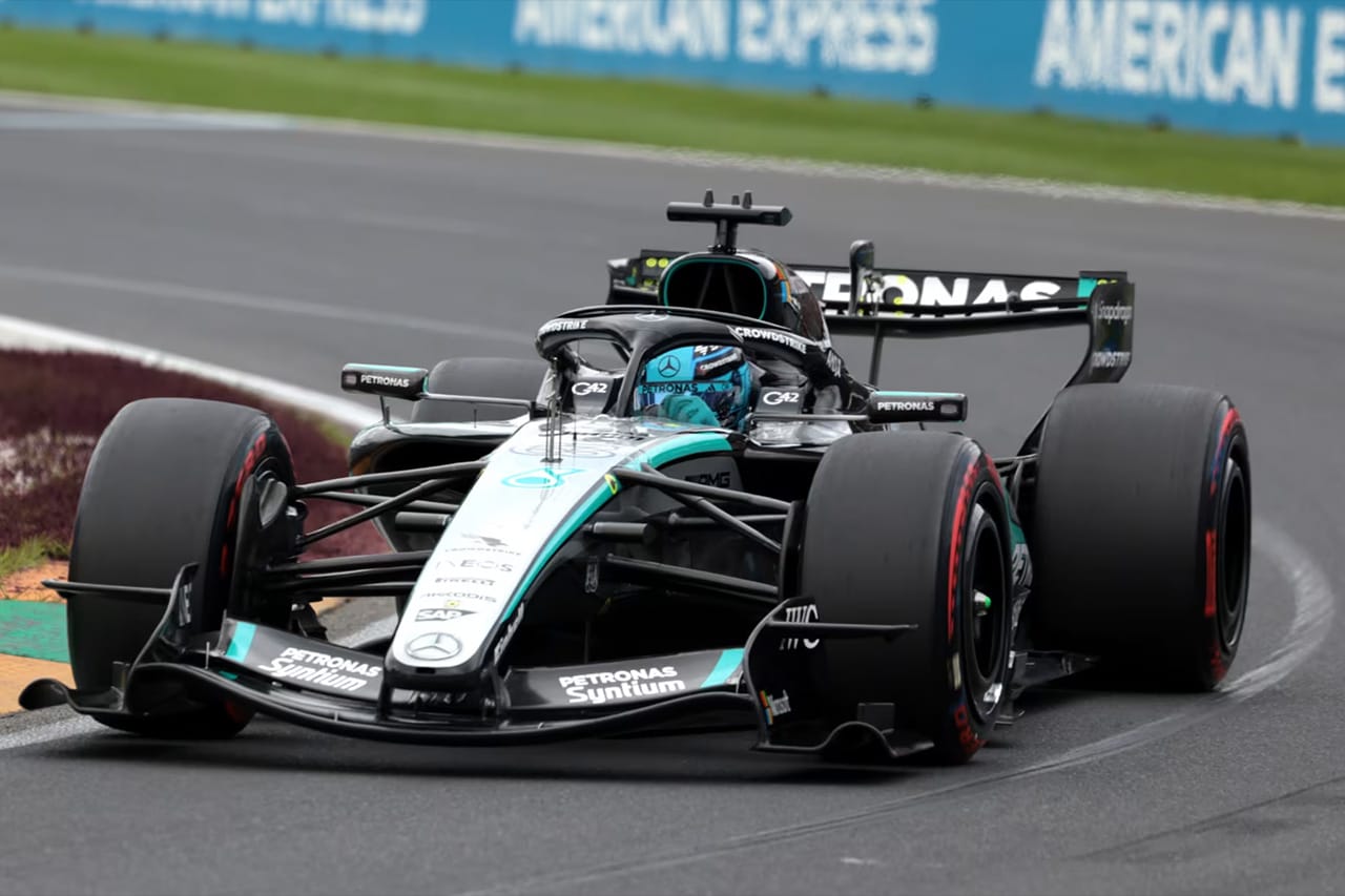 F1オーストラリアGP 予選:結果・タイムシート ラッセルがポール獲得