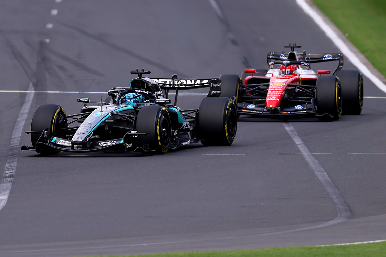 F1オーストラリアGP決勝 展開:VSC明暗 メルセデス1-2 フェラーリ惜敗