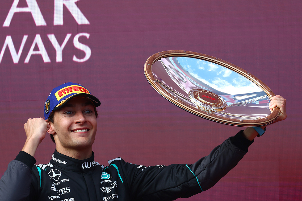 ジョージ・ラッセル メルセデスF1開幕戦制覇「このマシンを待っていた」