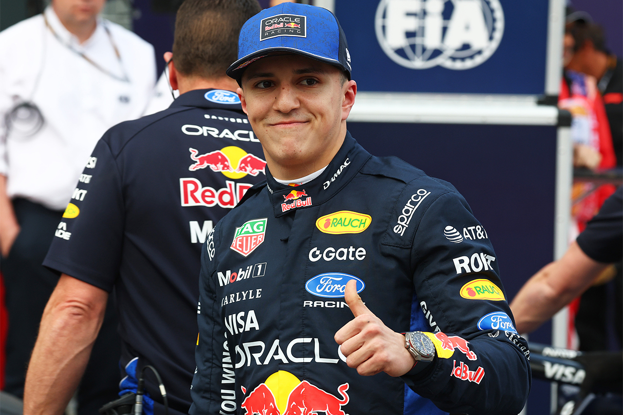 アイザック・ハジャー レッドブルF1デビュー予選3番手「完璧なスタート」