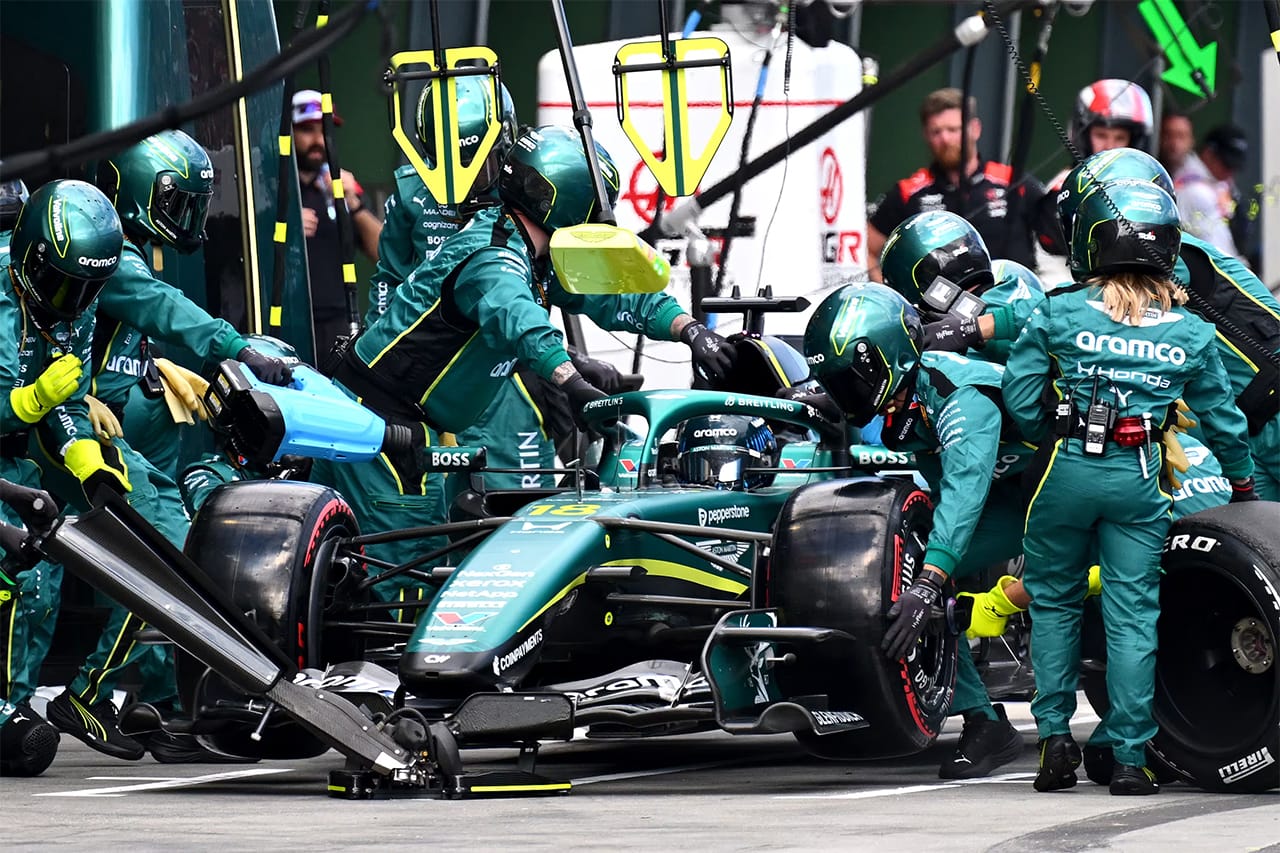 アストンマーティン・ホンダF1初陣 ストロール「レースは大げさ、周回しただけ」