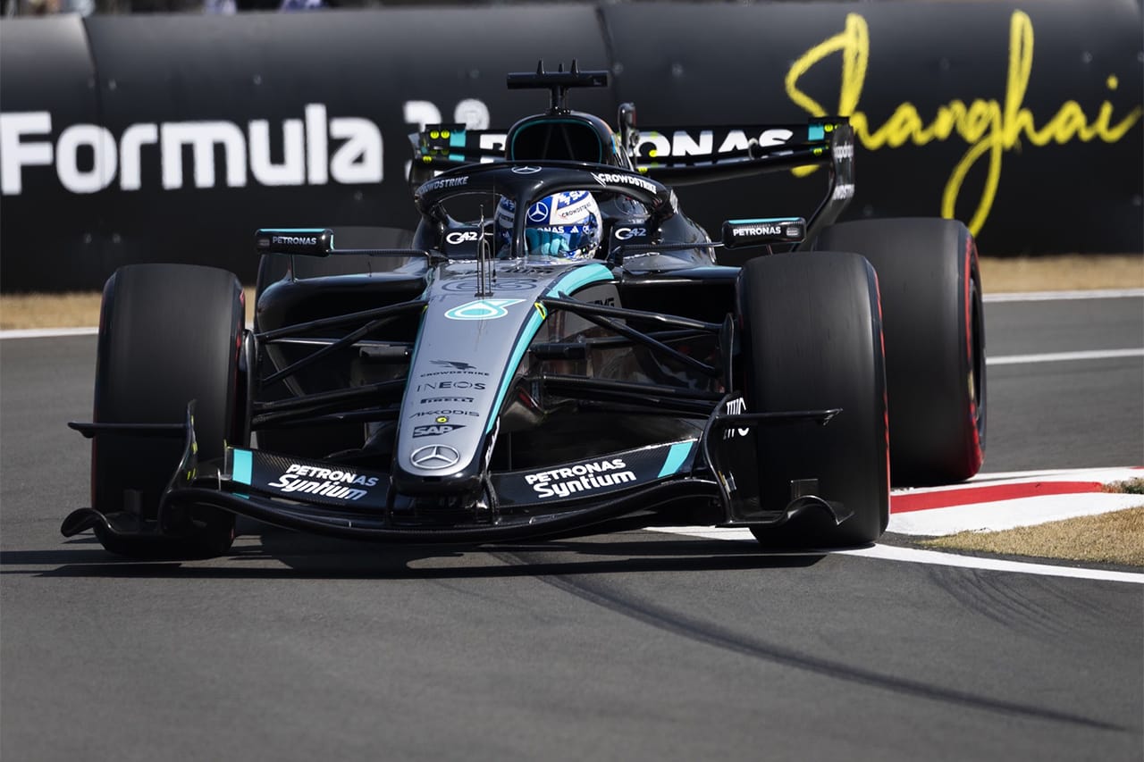 F1中国GP スプリント予選：結果・タイムシート ラッセルがポール獲得