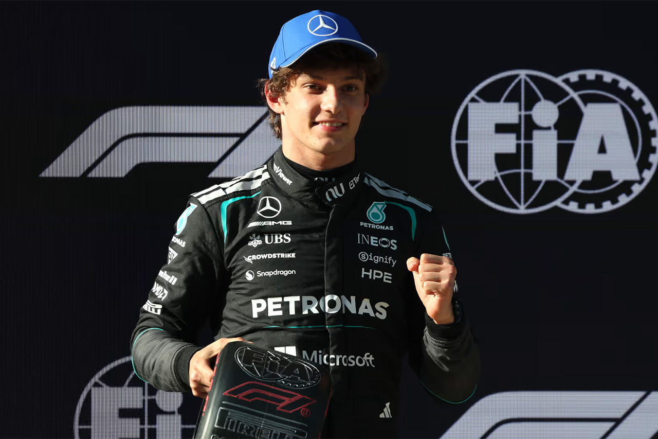 F1中国GP予選 19歳アントネッリが史上最年少ポール F1の歴史を塗り替える