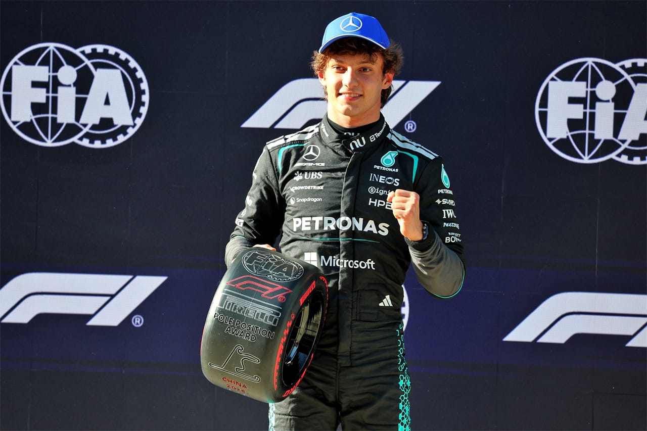 キミ・アントネッリ F1中国GPポール「まだリスクとリターンを学んでいる」