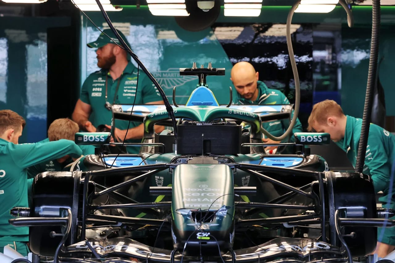 アストンマーティンF1 日本GP「両車完走」が目標 ホンダが不具合の原因特定