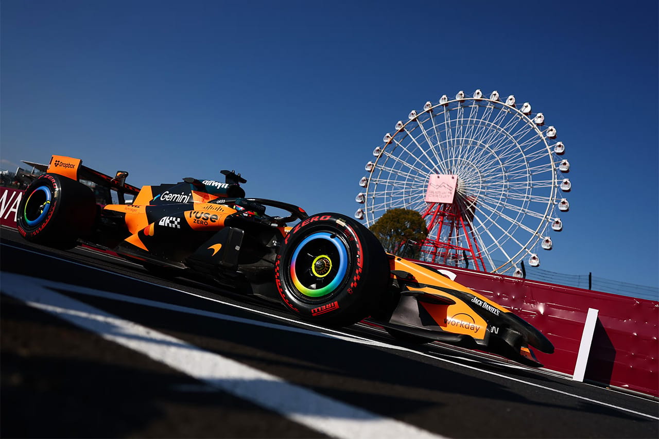 F1日本GP FP2展開 ピアストリ最速 信頼性問題で明暗分かれる金曜