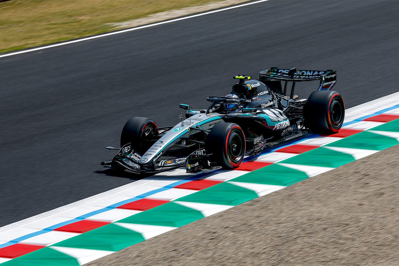 F1日本GP 予選Q3 アンドレア・キミ・アントネッリが2戦連続ポールポジション