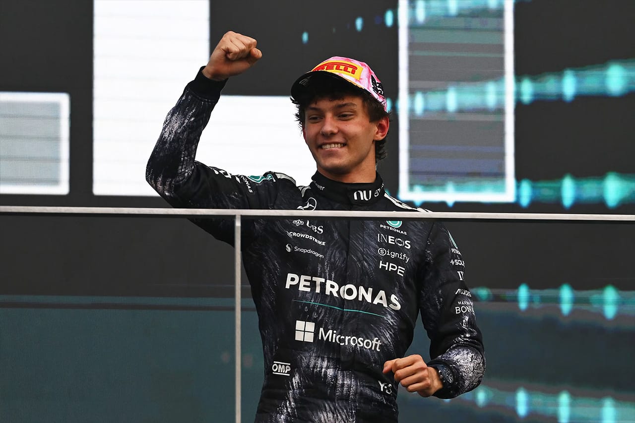 F1日本GP 決勝展開 セーフティカーで流れ一変 アントネッリが勝機つかむ