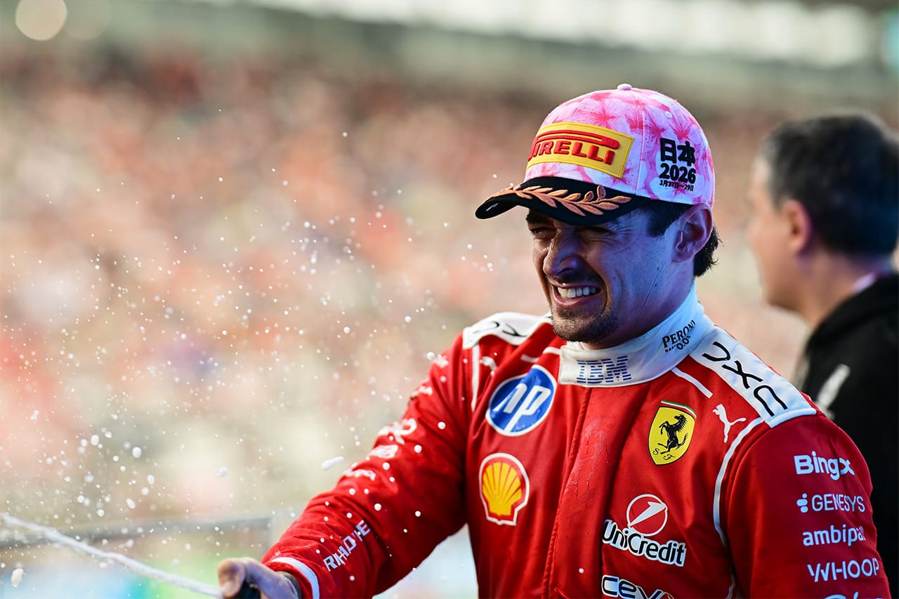 シャルル・ルクレール F1日本GP3位「セーフティカーで少し不運だった」