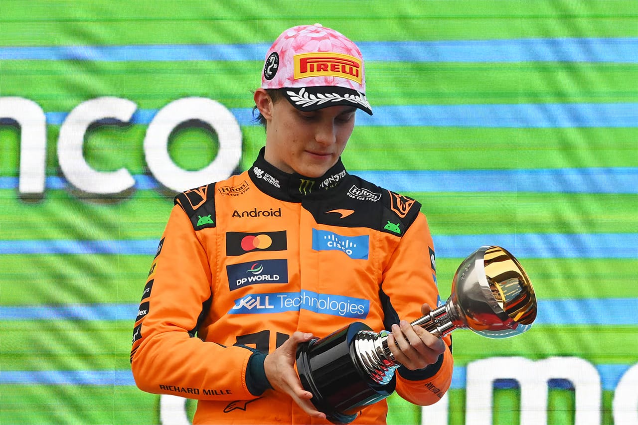 オスカー・ピアストリ F1日本GP2位「セーフティカーがなければ…」