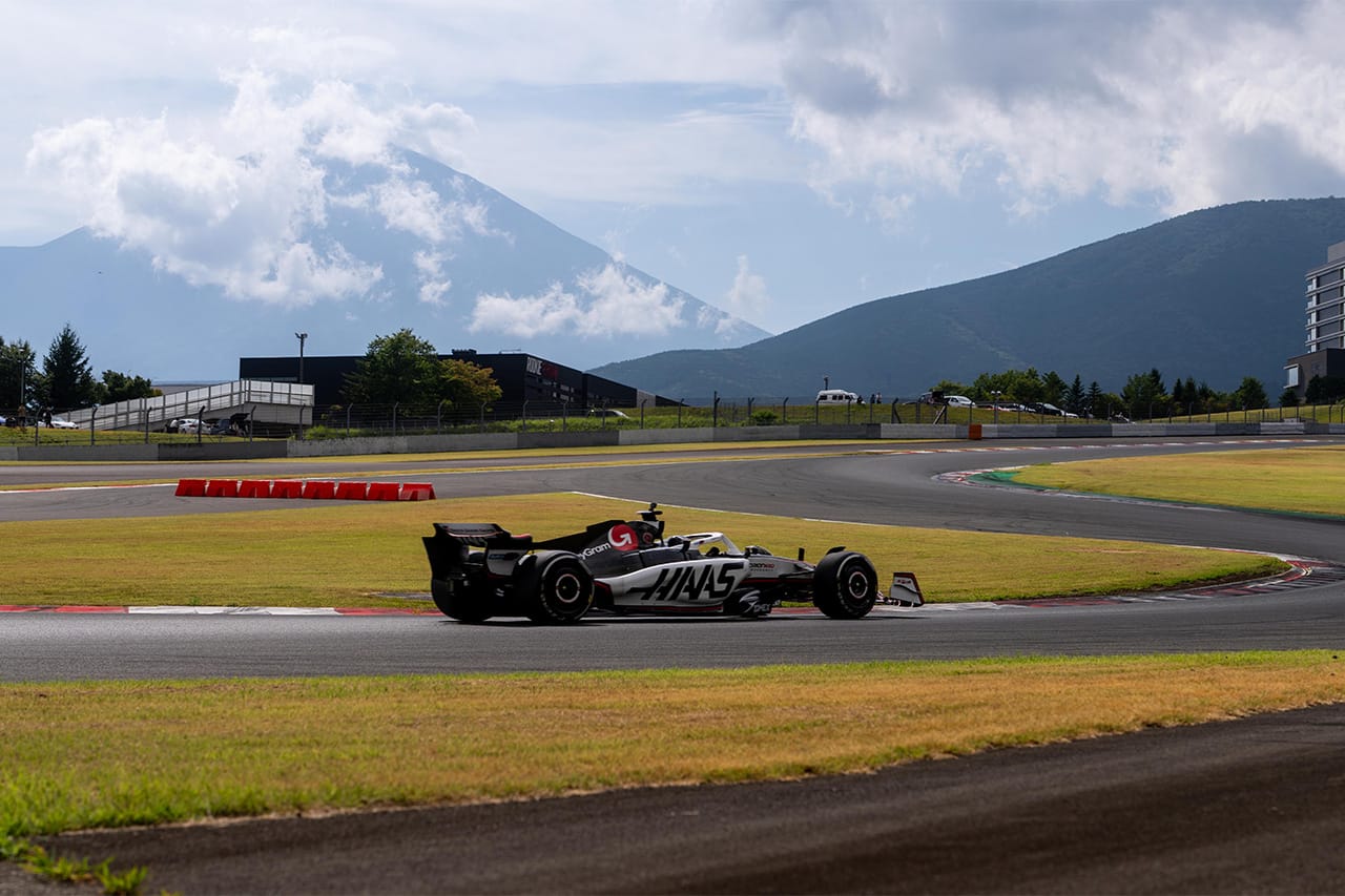 ハースF1チーム 富士スピードウェイでTPC再び実施 7月28日・29日
