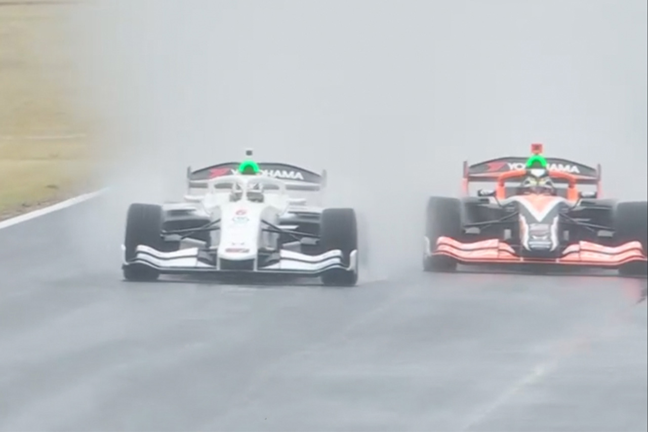 スーパーフォーミュラ第1戦 太田格之進が優勝 雨で波乱のもてぎ開幕戦