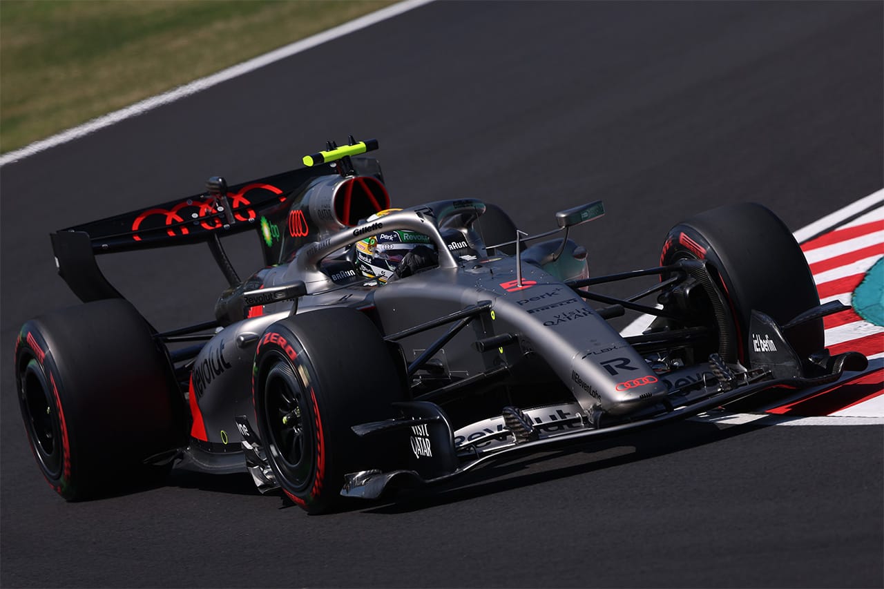 アウディF1 PUの扱いにくさ露呈 変速ショックとギア比に課題